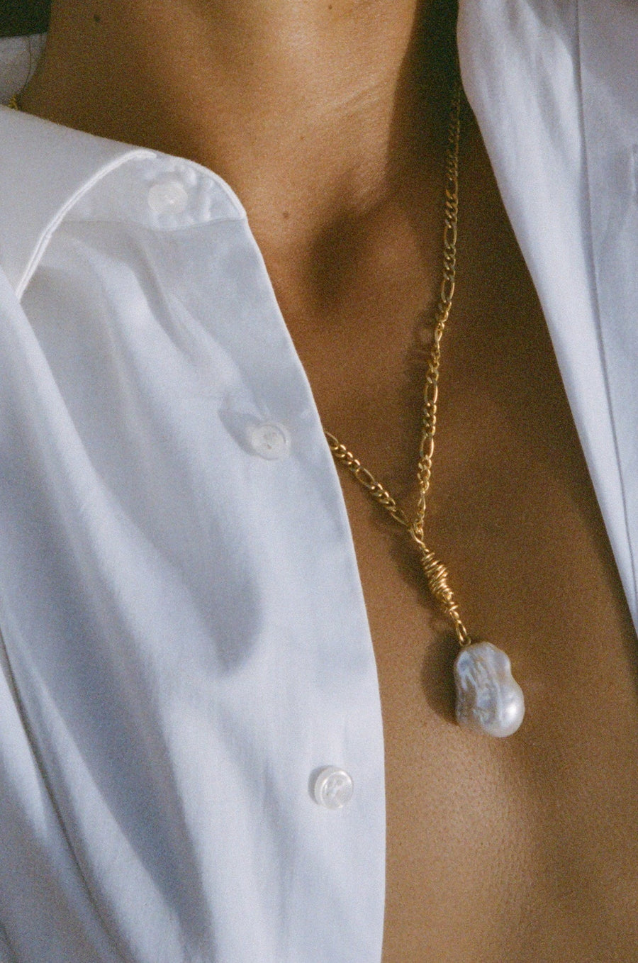 The Eternity Baroque Pearl Necklace - BIG
