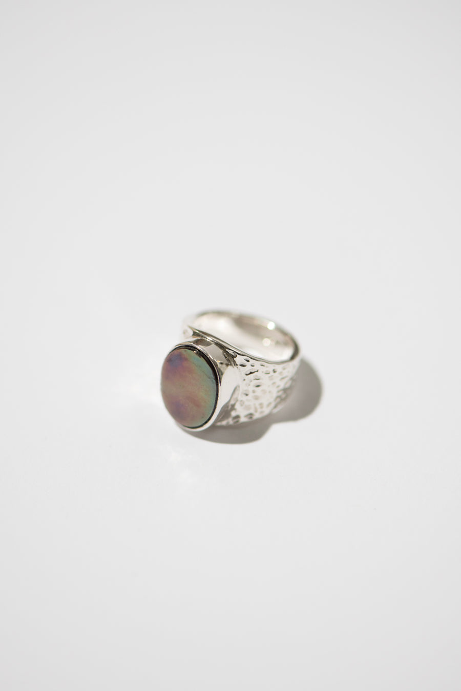 The Signet Pearl Ring | Silver