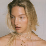 The Satin Silk Cord  | Long  |  Ivory