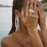 The Pearl Dancing Earring - BIG