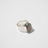 The Signet Pearl Ring | Silver