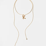 The Satin Silk Cord  | Long  |  Ivory