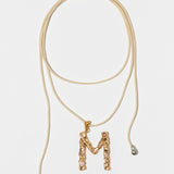 The Satin Silk Cord  | Long  |  Ivory