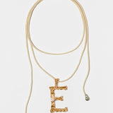 The Satin Silk Cord  | Long  |  Ivory