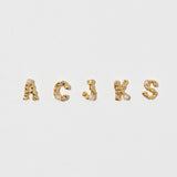 The Pearl Letter Ear Stud