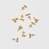 The Pearl Letter Ear Stud