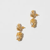 The Classic Double Dot Pearl Earring