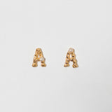 The Pearl Letter Ear Stud