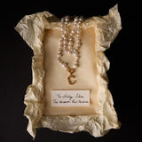 The Pearl Variation Beach Necklace - Long (optional Letter Pendant)