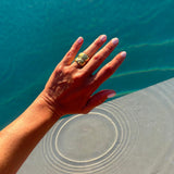 The Classic Organic Gold Ring