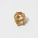 The Stackable Pearl Ring - Single or set of 3