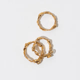 The Stackable Pearl Ring - Single or set of 3